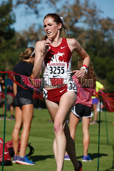 2014StanfordCollWomen-223.JPG - College race at the 2014 Stanford Cross Country Invitational, September 27, Stanford Golf Course, Stanford, California.